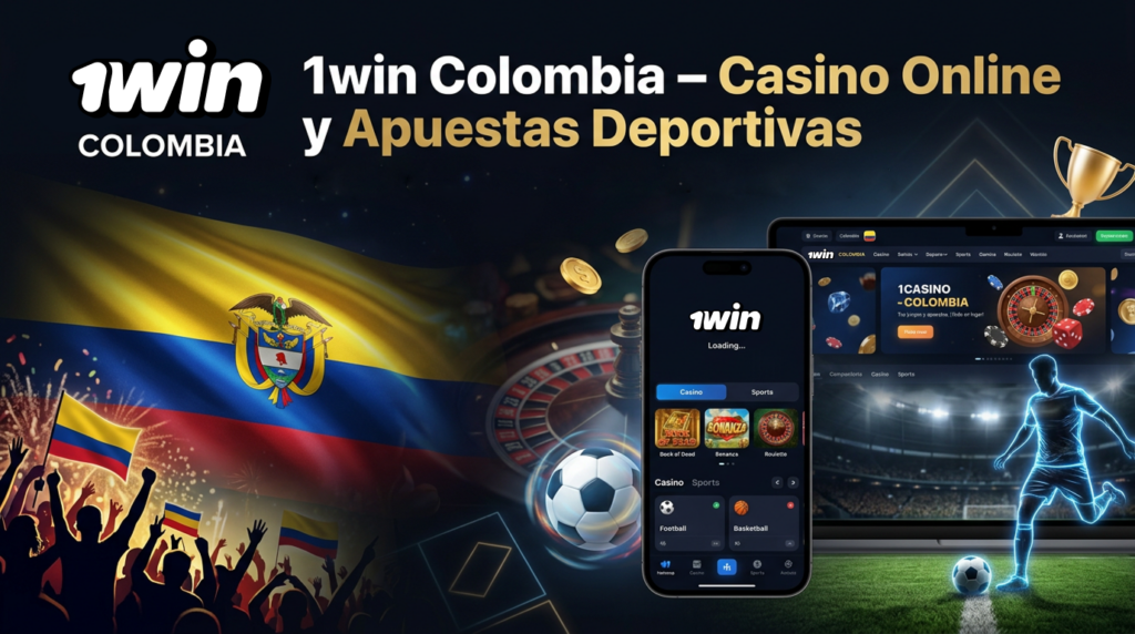 1win Colombia: Apuestas deportivas y casino online